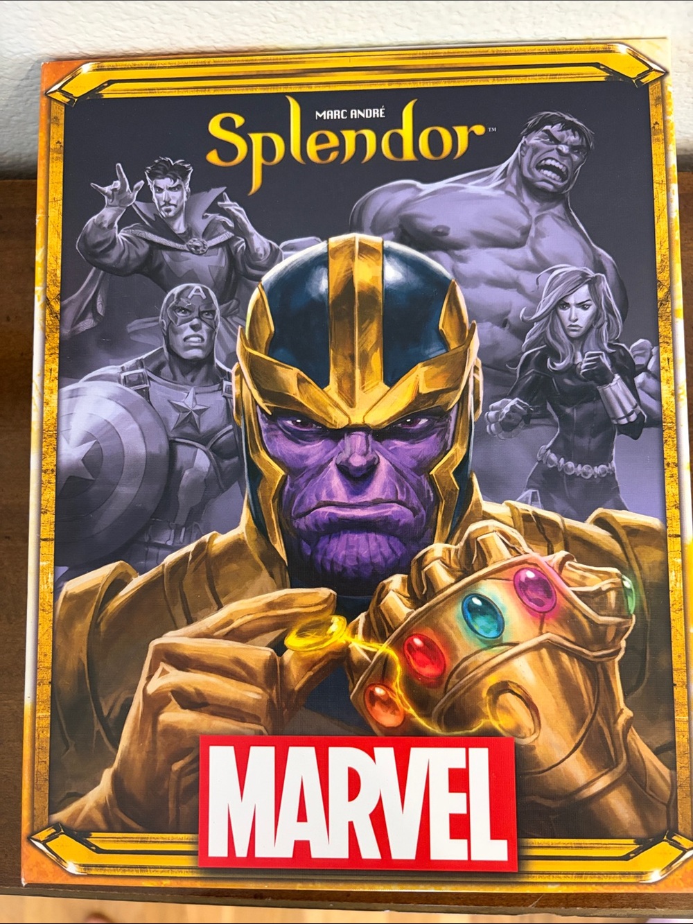 Marvel Splendor Strategy Board Card Game — COMPLETE